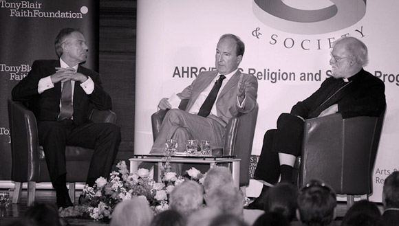 Tony Blair, Charles Moore, Rowan Williams
